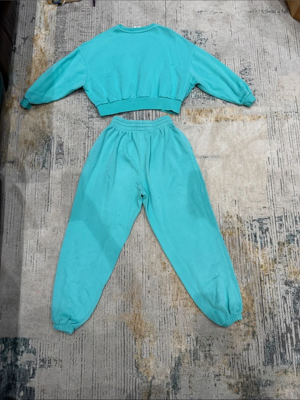Nike Kids Turquoise Jogger Sweatpants - Soft Elastic Waist